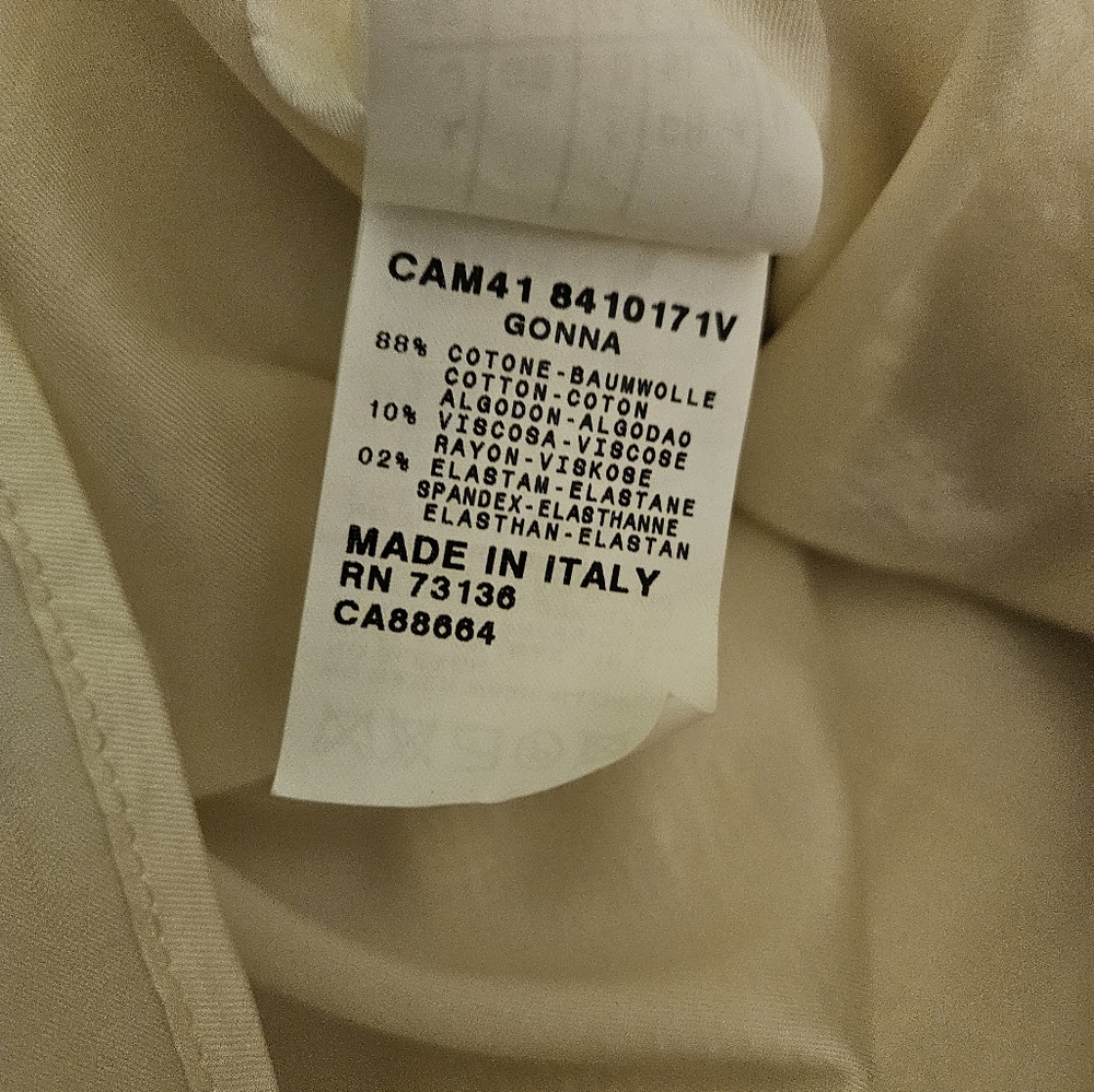 Max & Co Italian Made Lined Skirt US Size 8 - Picture 6 of 8